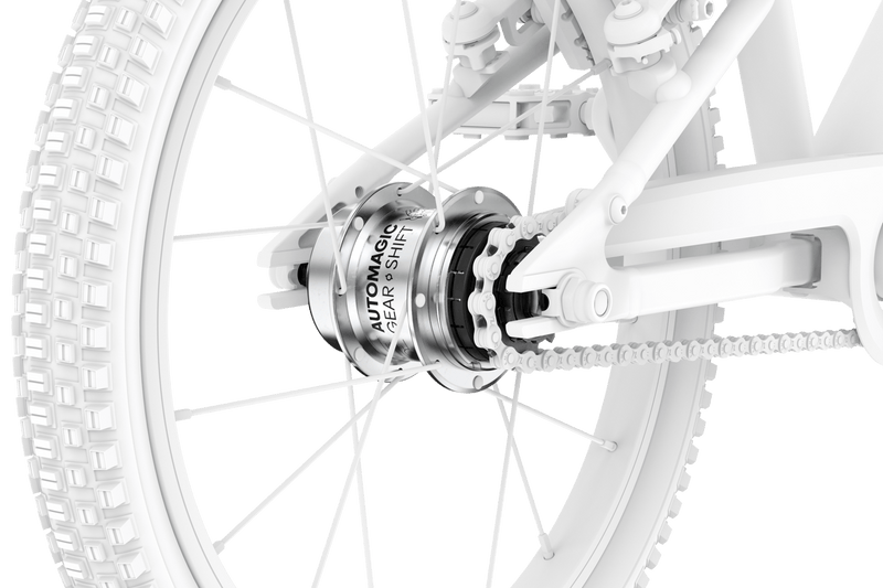 Woom GO 3 AUTOMAGIC Kids Bike (16" 2-Speed)