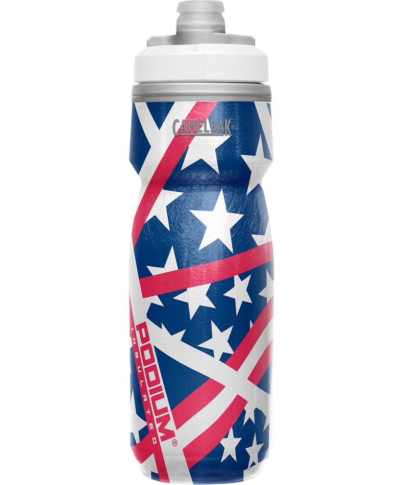 Camelbak Podium Chill 3.0 21oz Bike Bottle, Flag Series Limited Edition