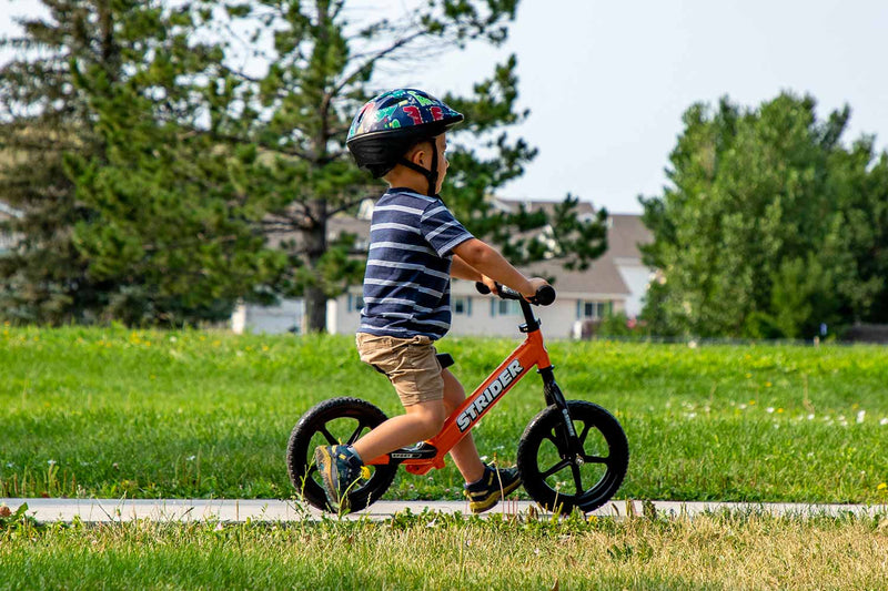 Strider 12 Sport Cruising down the Trail
