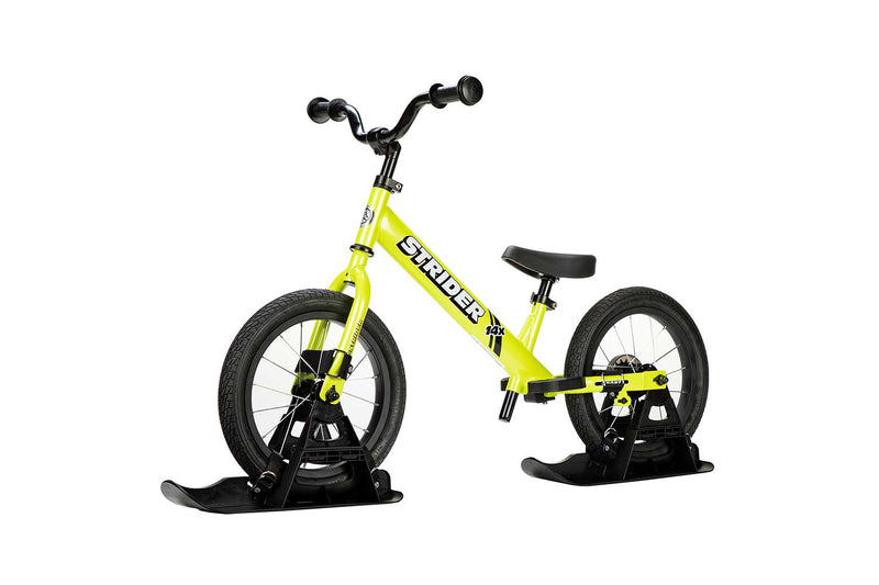 Strider 14x Convertible 3-In-1 Bundle (Balance Bike + Pedal Kit + Snow Skis)