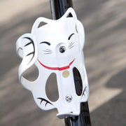 PDW Lucky Cat Side-Load Water Bottle Cage on Bike