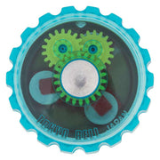 Mirrycle JelliBell Bike Bell - Turquoise Blue from Top